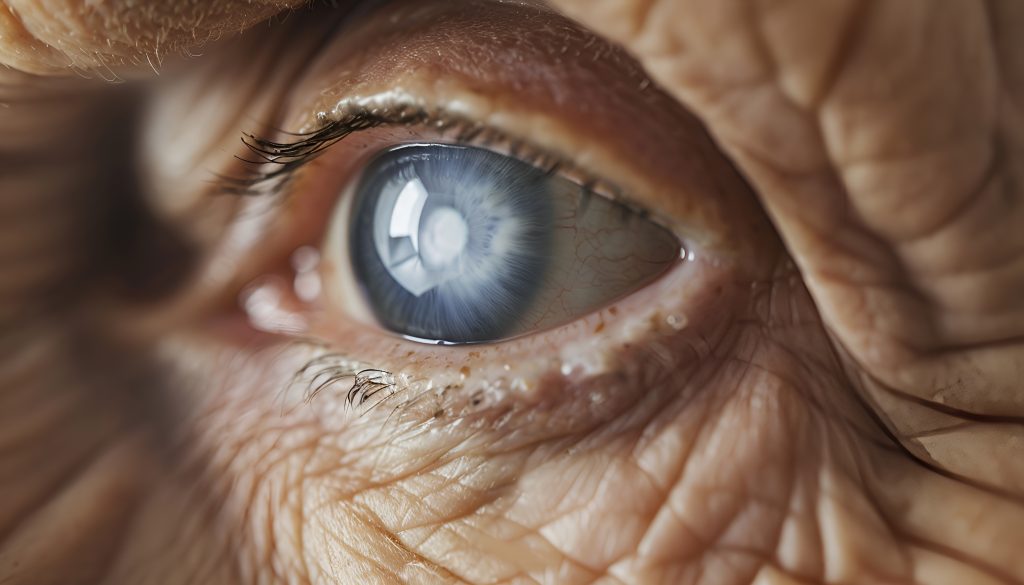 Oftalmologia: oftalmologista ou oculista? Tem diferença? 1 cataract concept senior womans eye closeup Central de Consultas | Clínica Popular