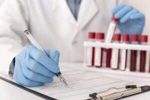 coronavirus blood samples assortment lab Central de Consultas | Clínica Popular