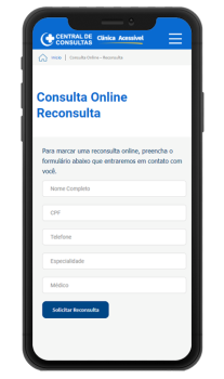 reconsulta Central de Consultas | Clínica Popular