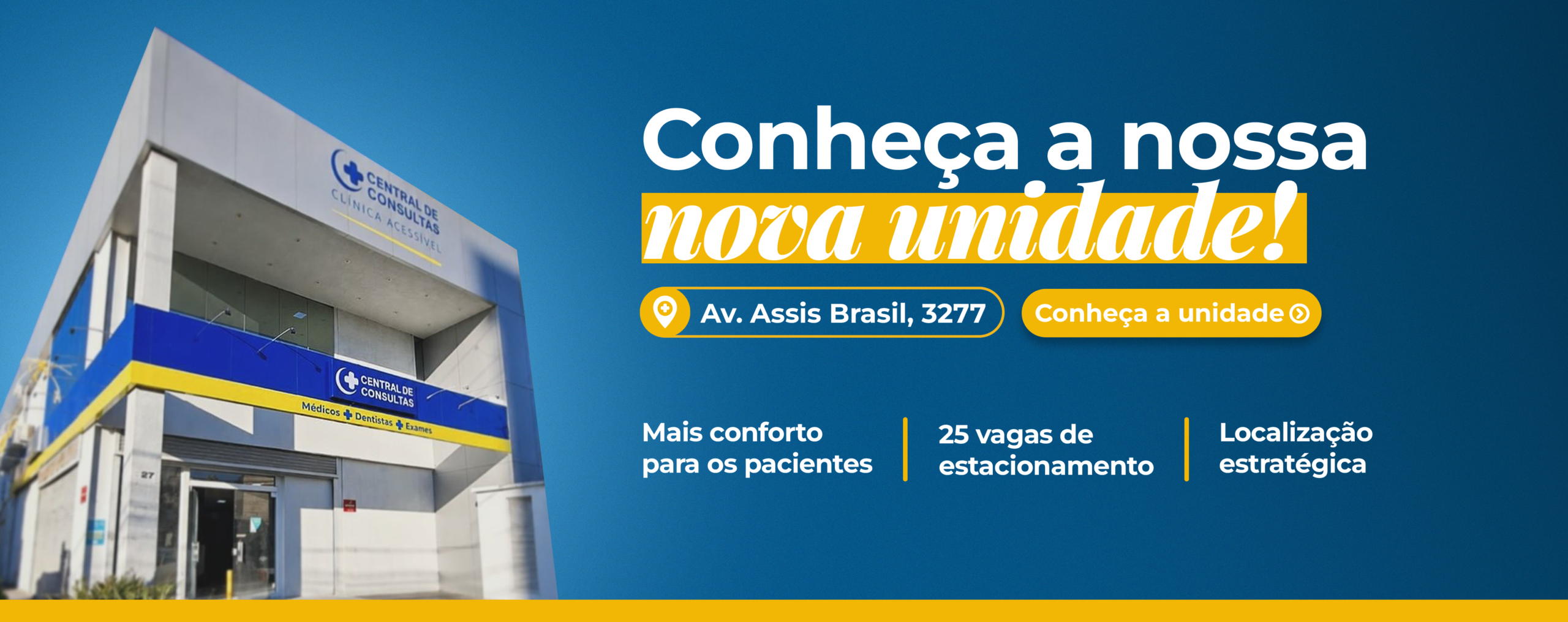 Central de Consultas 5 Banner Nova unidade scaled Central de Consultas | Clínica Popular
