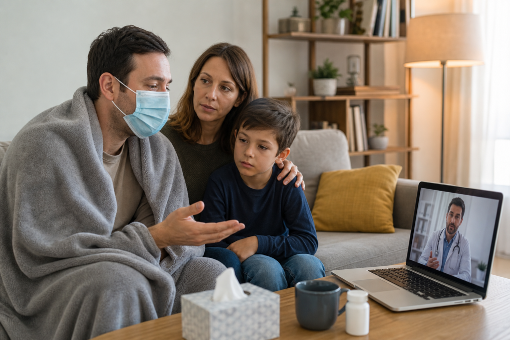 Pneumonia transmite? Quando há risco de contágio dentro de casa